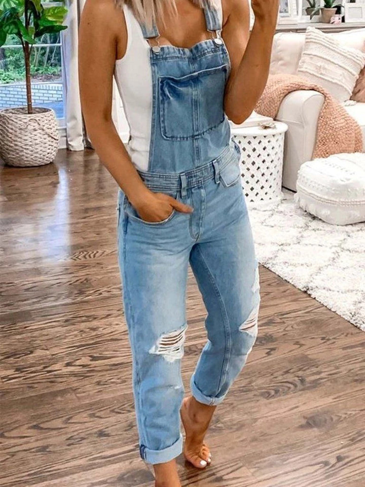 Stylischer Damen Overall im casual Freizeitlook