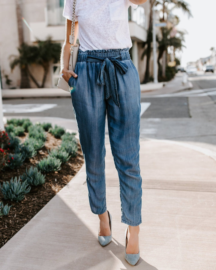 Lässige Damen Denim Hose für jeden Anlass