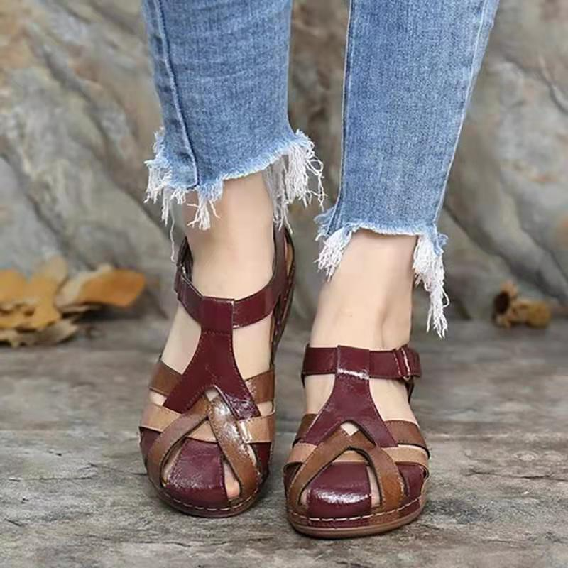 Ultra Komfortable Damen Sommer Sandalen im Vintage Look