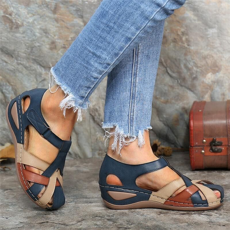 Ultra Komfortable Damen Sommer Sandalen im Vintage Look