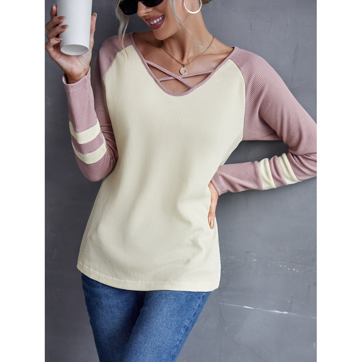 Nina | Eleganter Damen Pullover mit V-Ausschnitt