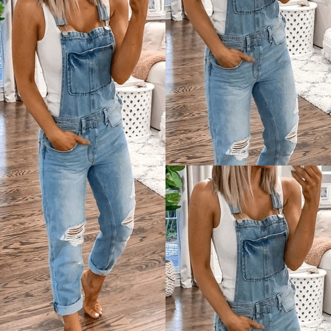 Stylischer Damen Overall im casual Freizeitlook