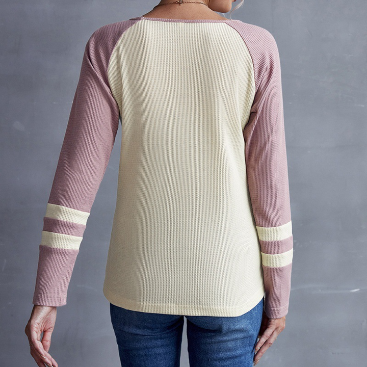 Nina | Eleganter Damen Pullover mit V-Ausschnitt