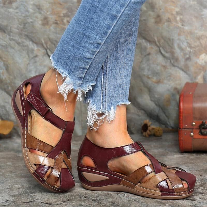 Ultra Komfortable Damen Sommer Sandalen im Vintage Look