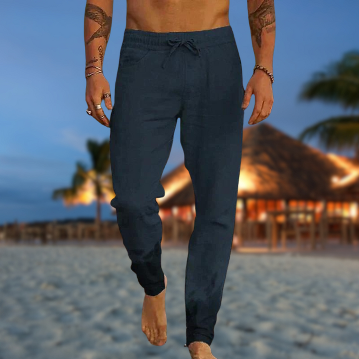 Super Stylische und Lässige Herren Leinenhose