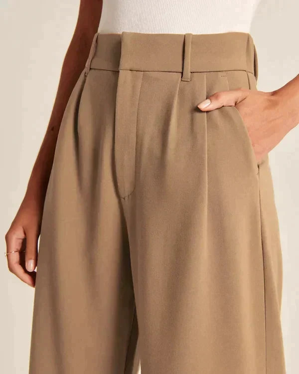 Sophie - Stilvolle Damen High Waist Hose für Damen