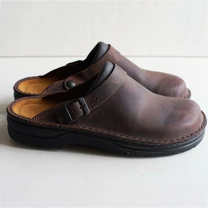 Ergonomische unisex Leder Clogs für maximalen Komfort jeden Tag