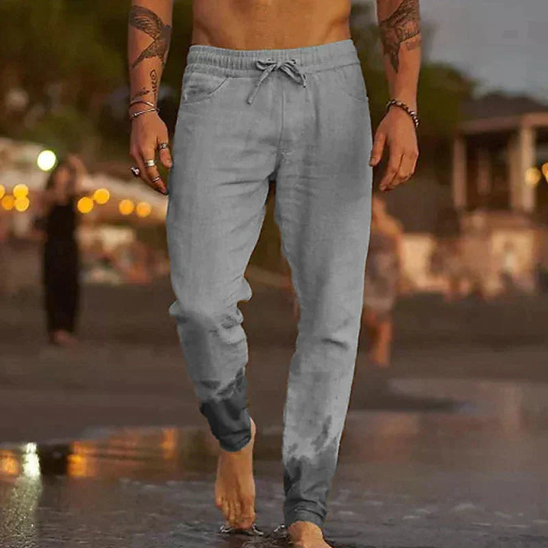 Super Stylische und Lässige Herren Leinenhose