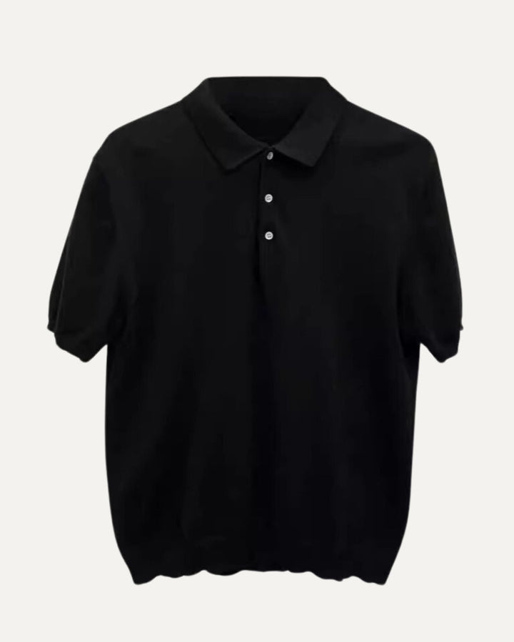 Klassisches Herren Baumwolle Polo