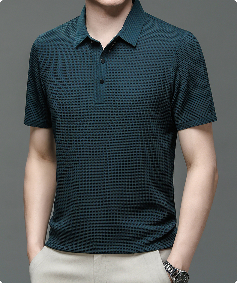 Klassisches Performance Herren Polo Shirt