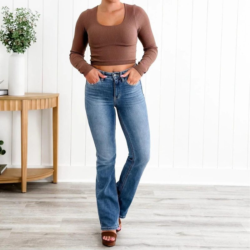 Komfortable Damen Stretch-Jeans - 1 +1 Gratis Angebot!